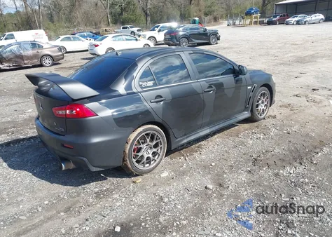 2010 Mitsubishi Lancer Evolution Mr/Mr Touring from USA, damaged, VIN JA32W5FV5AU018459